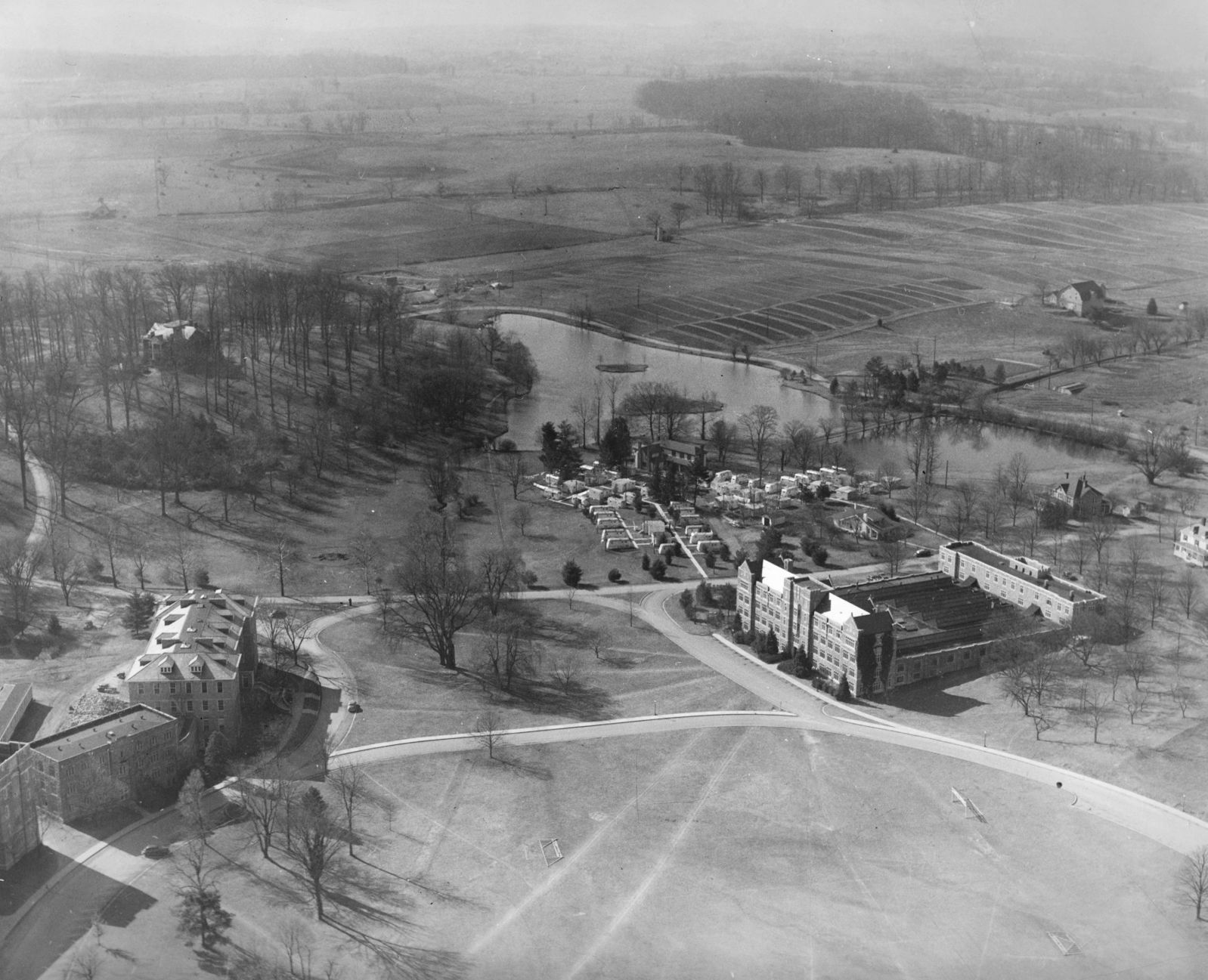 Enrollment surge after World War II